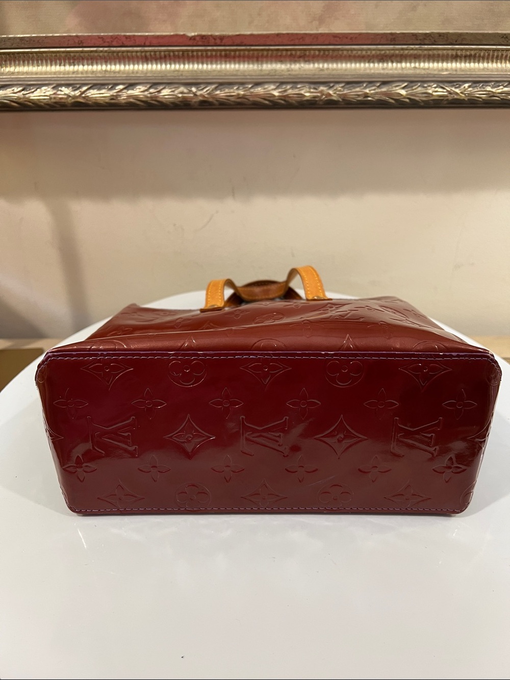 Louis Vuitton Reade PM Brown Vernis Vintage Handbag with COA - Picture 12 of 17